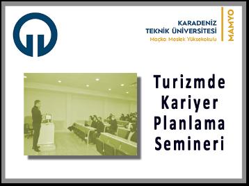 Turizmde Kariyer Planlama Semineri