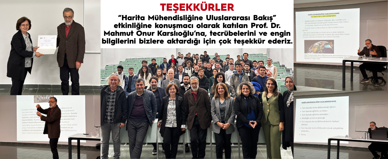 Harita Mühendisliğine Uluslararası Bakış