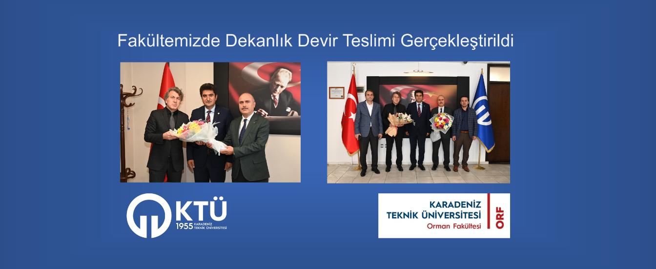 Orman Fakültesi Dekanlık Devir Teslim